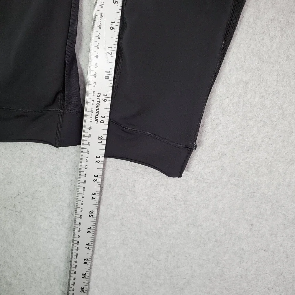 Lululemon Women‎ Activewear Pants 6 Black Hit It Leggings Cropped 22